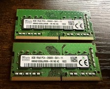 16GB 2x8GB SK hynix DDR4-2666 PC4-2666V 260-Pin SO-DIMM Laptop RAM