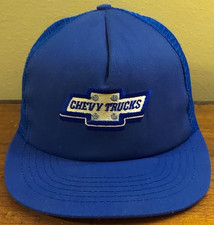 Vintage Chevy Trucks Snapback Trucker Hat Chevrolet Cap Made in USA