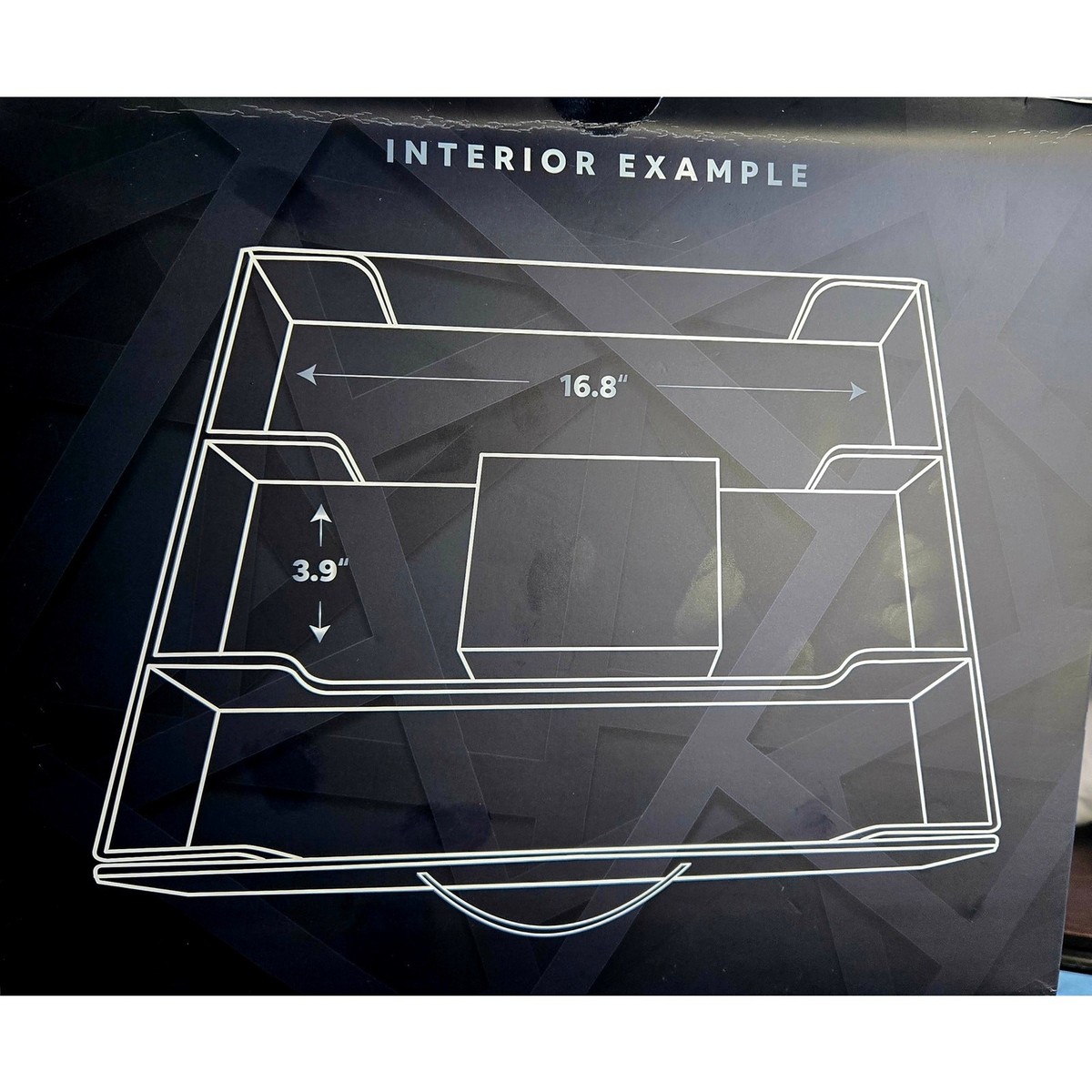 クリストフル　マジソン6　カードトレイ Realm Guard TCG MTG Deck Box Storage Briefcase Holds 6 Window Deck
