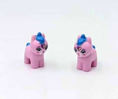 Lego Kittycorn Tiere Katze Einhorn 2 STK Figuren Friends gabby's dollhouse Neu