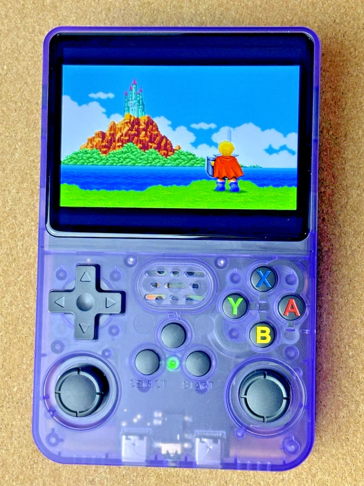 R36S Genuine R36S Retro Handheld Video Game Console ArkOS Quality SD Card 128GB - image 3 of 4