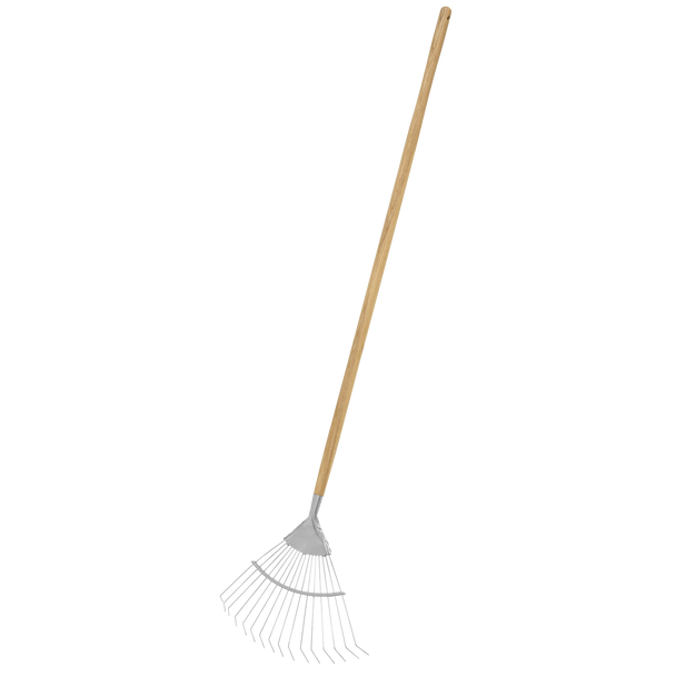 Sealey Premier Lawn Rake with Long Ash Handle & Stainless Steel Tines GTWH010