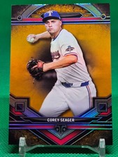 2024 TOPPS TRIPLE THREADS - COREY SEAGER -  #67 GOLD /99 - TEXAS RANGERS