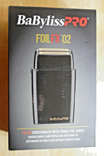BaBylissPRO FOILFX02 Cordless Double Foil Shaver Model: FXFS2B - BLACK