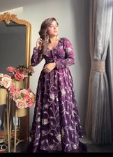 Festival Wear Heavy Silk Purple Top Lehenga With Dupatta For Women Girls
