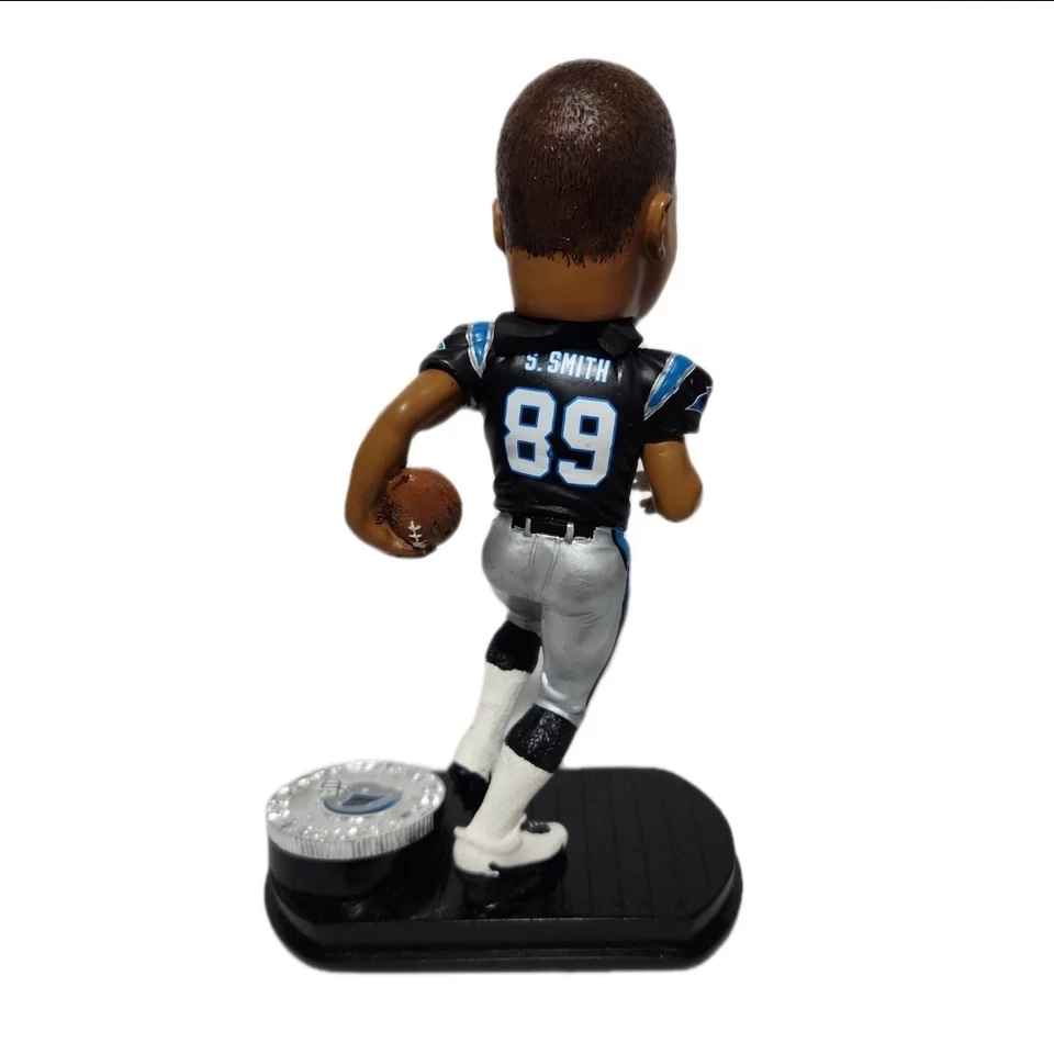 Bobblehead Steve Smith Carolina Panthers Forever Collectibles - Hecho solo en 2000 Foto 4 de 4