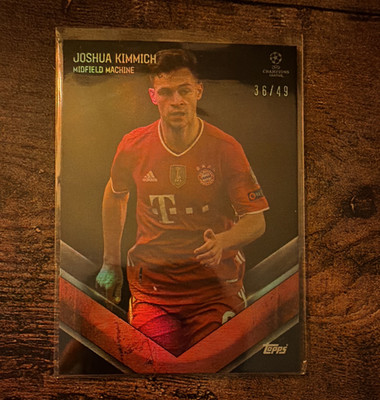 Topps UEFA Champions League Joshua Kimmich Midfield Machine FC Bayern 36/49