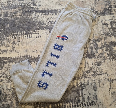 #ad Ultra Game NFL Adults Super Soft Jogger Sweatpants Buffalo Bills Unisex LRG $28.00