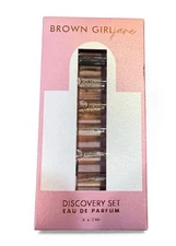 Brown Girl Jane Discovery Set Eau de Parfum 6×2ml Sample Gift Clean Vegan New