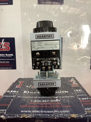 Agastat Time Delay Relay 7032PAA 125 Volt Coil 0.2-2 Sec.