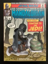Hallmark Star Wars The Mandalorian and Grogu Jedi Christmas Tree Ornaments Set
