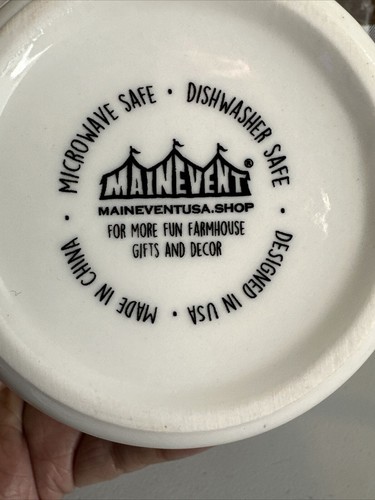 Tazza caffè Mainevent Show Me Your Kitties Made in USA nuova con scatola - Foto 9 di 14