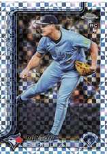 2025 Topps Chrome Update Series - Paxton Shultz (RC) X-Fractor Blue Jays