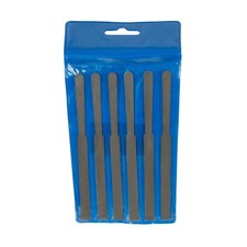 Kontaktfeilen Set 150mm 6tlg Flachfeile Kontakt Feilen Feilenset Feilensatz