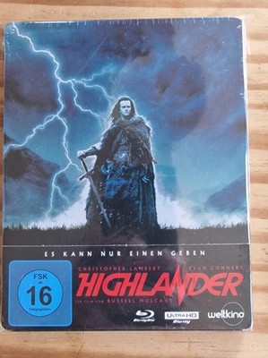 Highlander - Uncut 1985 4K Ultra HD Blu-ray & Blu-ray Steelbook German Version