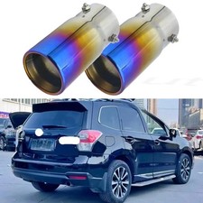 2x Stainless Exhaust Pipe Tip Rear Tail Throat Muffler For Dodge Durango Citadel 2x Stainless Exhaust Pipe Tip Rear Tail Throat Muffler For Dodge Durango Citadel