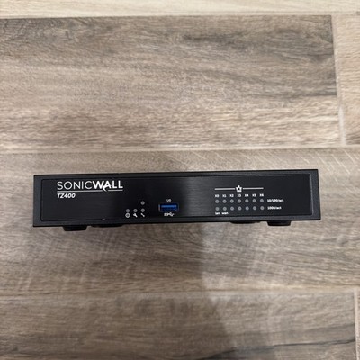 SonicWall TZ400 Network Security Firewall Appliance 01-SSC-0213 No Adapter