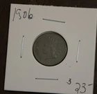 1906 Indian Cent  Lot Y3476