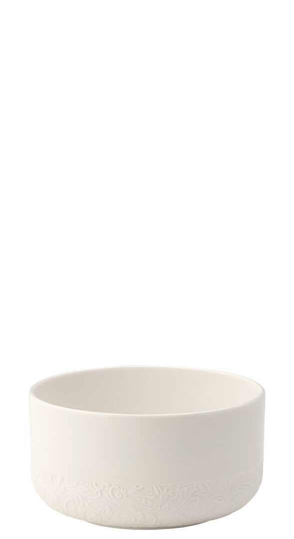 Bowl Orchid White Glazed Porcelain Serving Bowl Bar & Hotels 5"" (13Cm) Pack Of 6