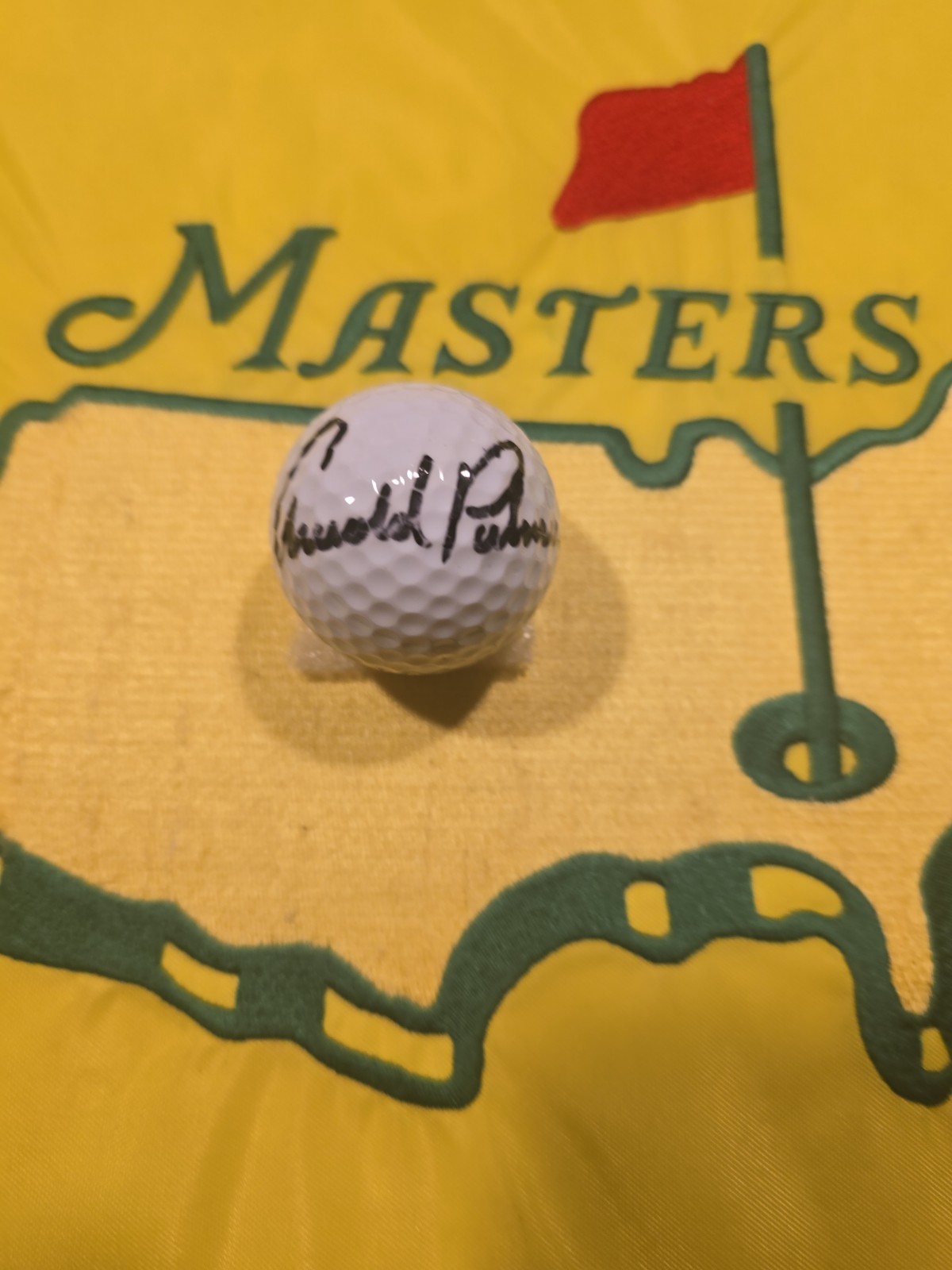 Arnold Palmer signed Golf Ball Titleist autographed psa dna PGA U S OPEN Masters