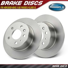 2x Rear Brake Discs 278mm for Mercedes-Benz 250 S 250SE W108 W109 300 SE 65-91