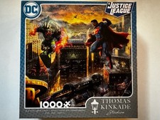 Ceaco Puzzle 1000 PC Justice League Thomas Kinkade SUPERMAN MAN OF STEEL DC