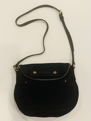 Marc Jacobs Preppy Nylon Mini Natasha Crossbody Bag - Black