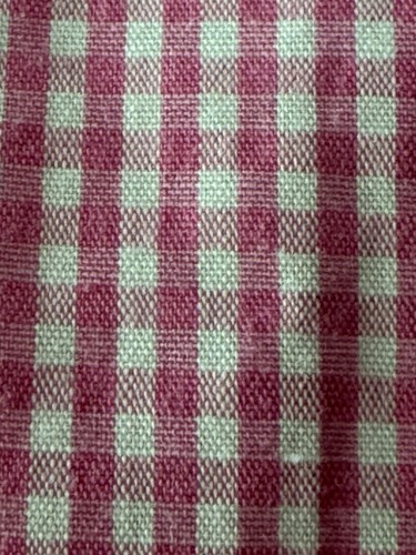Women’s Blouse Pink Gingham Short Button Sleeve, No Iron Cotton Blend S, BasicEd - Picture 4 of 20