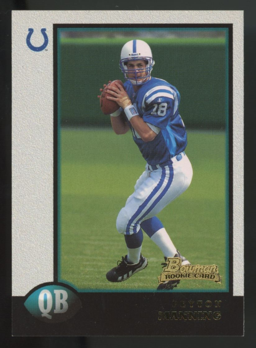 1998 Bowman Peyton Manning RC #1 "A"