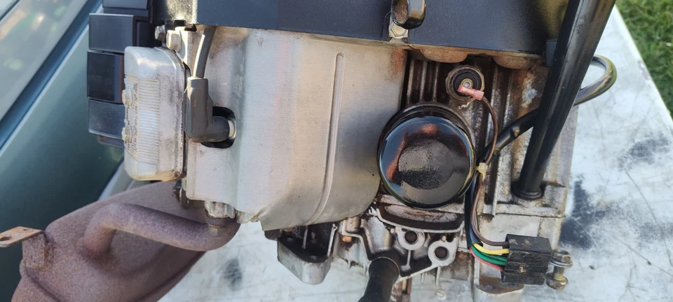 John Deere Gt235 LX280 LX288 18HP Kawasaki V-Twin FH580V Engine WITH Muffler - Image 3 of 4