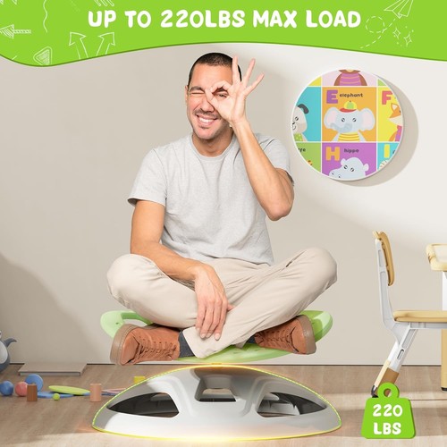 Silla Giratoria Sensorial para Autismo, Silla Giratoria Niños Autistas, Actividad Sensorial - Imagen 6 de 8