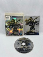 Darksiders (PlayStation 3 2010) PS3 CIB w/ Manual & Insert Hologram Cover TESTED
