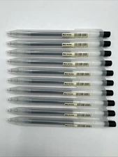 MUJI - 0.5mm Black Smooth Gel Ink Retractable Ballpoint Pen (10 Pieces)