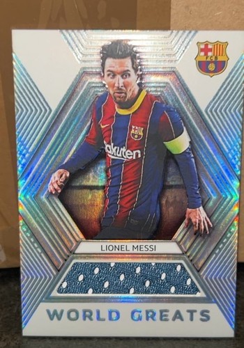 Lionel Messi – 2025/26 Futera–FC Barcelona – Platinum – Patch Match worn – 07/12