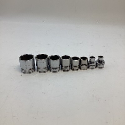 Snap-On 8PC 3/8'' Socket Set 6pt (GO1062142)