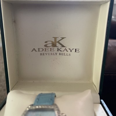 Adee Kayee of Beverly Hills Crystal Watch s-l400.jpg main image 2