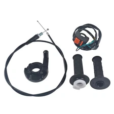 Throttle Grip Assembly With Cable And Switch For Baja MB165 50cc-250cc Pit Bike