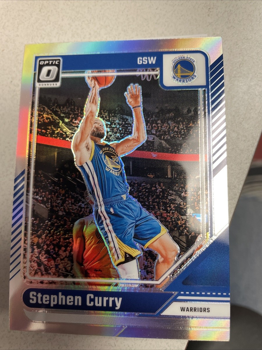 2024-25 Donruss Optic STEPHEN CURRY #155 Silver HOLO Prizm