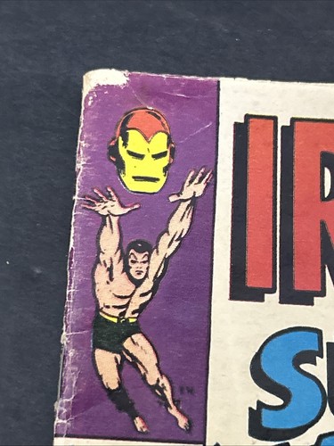 Iron Man y Sub Mariner #1 de 1968! Marvel & Fine + - Imagen 6 de 12
