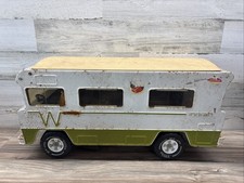 Vintage 1970's Tonka Winnebago Indian RV Camper Metal Truck white