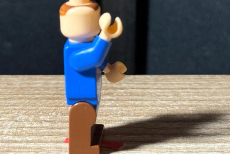 LEGO AVATAR EL ÚLTIMO MAESTRO AIRE Sokka Minifigura Maestro Agua Grieta Menor RARO Foto 3 de 3