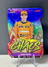 🏁 2024 Topps Finest F1 Oscar Piastri #CH8 Chaos Die Cut Refractor /74