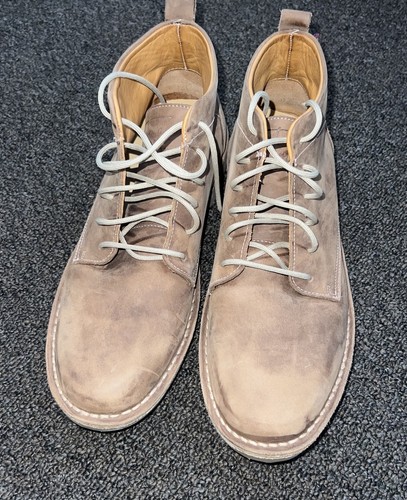 VELDSKOEN TAYLA JANE WOMEN'S CHUKKA LEATHER BOOTS SHOES Sz 11 W KHAKI EUC! - Picture 8 of 10