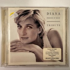Diana Princess of Wales Tribute 2xCD 1997 Pop Rock R B Sony Music