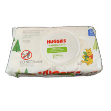 Natural Care Sensitive Baby Wipes, Unscented, Flip Top Pack