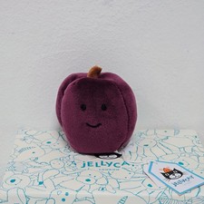 Jellycat Fabulous Fruit Plum Soft Plush Toy Brand New With Tags Retired BNWT
