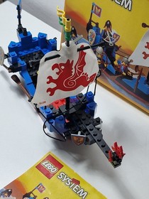 Lego vintage System Castle 6057 Sea Serpent, with box and instructions