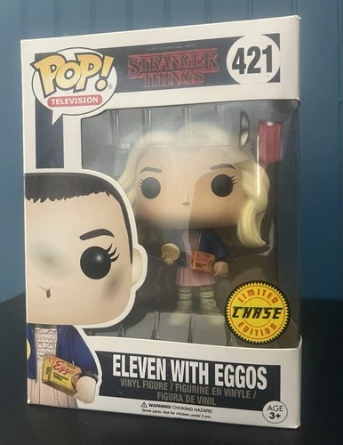 Stranger Things Funko Pop! Figure  Eleven with Eggos CHASE Limited Edition