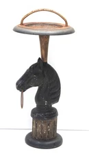 Vintage Horse Floor Astray- Smoking Stand  22" tall
