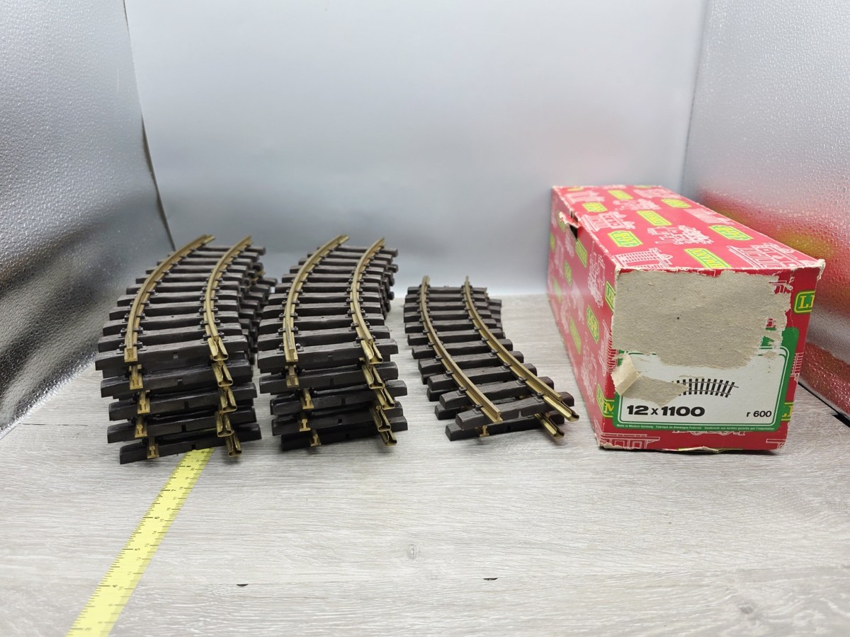 20 TRACKS LGB LEHMANN 12 Ct 1100 Curved 30 Degree R600 8 Ct 1000